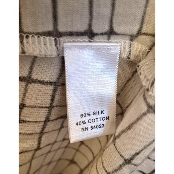 Banana Republic Silk/Cotton Blend Drape Neckline LIghtweight Dress Size S EUC - Picture 8 of 8